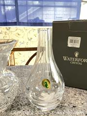MaxSold Auction: Waterford Callisto Kieran Lead Crystal Bud Vase - Los Angeles (California, USA) PARTNER MANAGED Estate Sale Online Auction - Thurston Circle