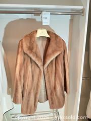 MaxSold Auction: Women's Light Brown Mink Fur Coat, 30 in Hip Length - Los Angeles (California, USA) PARTNER MANAGED Estate Sale Online Auction - Thurston Circle