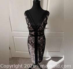 MaxSold Auction: New with tags - Jax - Black Lace Cocktail Dress - Size 6 - Ottawa (Ontario, Canada) SELLER MANAGED Downsizing Online Auction - Darvoy Mews
