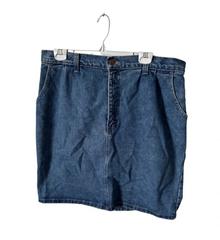 MaxSold Auction: Vintage - Lucien Daunois Paris Demin Midi Skirt - Size 44 - Ottawa (Ontario, Canada) SELLER MANAGED Downsizing Online Auction - Darvoy Mews