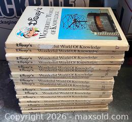 MaxSold Auction: 1970s Disney's Wonderful World of Knowledge Encyclopedia Books - Thousand Oaks (California, USA) PARTNER MANAGED Estate Sale Online Auction - Camino Roberto