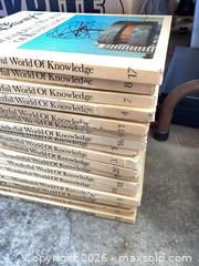 MaxSold Auction: 1970s Disney's Wonderful World of Knowledge Encyclopedia Books - Thousand Oaks (California, USA) PARTNER MANAGED Estate Sale Online Auction - Camino Roberto