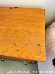 MaxSold Auction: Amish Borkholder Wood Three Drawer Dresser  - Thousand Oaks (California, USA) PARTNER MANAGED Estate Sale Online Auction - Camino Roberto