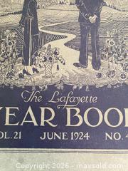 MaxSold Auction: Antique 1924 Yearbook - Thousand Oaks (California, USA) PARTNER MANAGED Estate Sale Online Auction - Camino Roberto