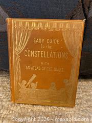 MaxSold Auction: Antique “An Easy Guide to the Constellations” by Rev. James Gall Hardcover Circa 1900 - Thousand Oaks (California, USA) PARTNER MANAGED Estate Sale Online Auction - Camino Roberto