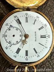 MaxSold Auction: Antique Boutte Pocket Watch  - Thousand Oaks (California, USA) PARTNER MANAGED Estate Sale Online Auction - Camino Roberto