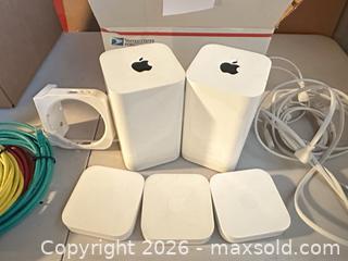 MaxSold Auction: Apple AirPort Extreme (tall tower) — 2 units - Thousand Oaks (California, USA) PARTNER MANAGED Estate Sale Online Auction - Camino Roberto