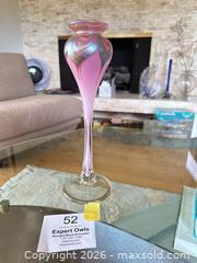 MaxSold Auction: Art Nouveau Blown Glass Vase Artist Signed - Thousand Oaks (California, USA) PARTNER MANAGED Estate Sale Online Auction - Camino Roberto