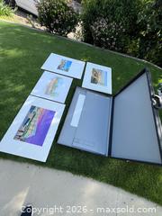 MaxSold Auction: Art Portfolio Case and Architecture Renderings - Thousand Oaks (California, USA) PARTNER MANAGED Estate Sale Online Auction - Camino Roberto