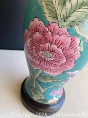 MaxSold Auction: Asian Inspired Porcelain Lamp With Floral Design - Thousand Oaks (California, USA) PARTNER MANAGED Estate Sale Online Auction - Camino Roberto