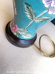 MaxSold Auction: Asian Inspired Porcelain Lamp With Floral Design - Thousand Oaks (California, USA) PARTNER MANAGED Estate Sale Online Auction - Camino Roberto