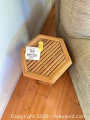 MaxSold Auction: Bamboo Side Table - Thousand Oaks (California, USA) PARTNER MANAGED Estate Sale Online Auction - Camino Roberto