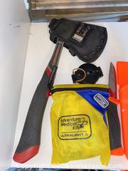 MaxSold Auction: Camping Items! Sleeping Pad, Cutter, Axe & More! - Thousand Oaks (California, USA) PARTNER MANAGED Estate Sale Online Auction - Camino Roberto