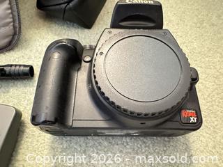 MaxSold Auction: Canon Digital Rebel Camera Tripod and More! - Thousand Oaks (California, USA) PARTNER MANAGED Estate Sale Online Auction - Camino Roberto