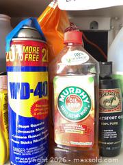 MaxSold Auction: Car Cleaning Supplies, Tire Inflator, Baking Soda, Wood Cleaner & More! - Thousand Oaks (California, USA) PARTNER MANAGED Estate Sale Online Auction - Camino Roberto