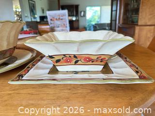 MaxSold Auction: Certified International Sunflowers & Daisies Dishes and Platters - Thousand Oaks (California, USA) PARTNER MANAGED Estate Sale Online Auction - Camino Roberto
