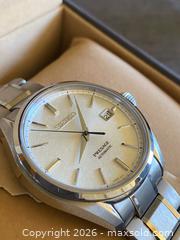 MaxSold Auction: Collectible Seiko Presage SARX055 Titanium Watch in Box - Thousand Oaks (California, USA) PARTNER MANAGED Estate Sale Online Auction - Camino Roberto