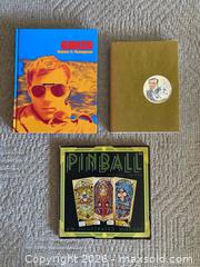 MaxSold Auction: Collectors Books- Hunter S. Thompson Gonzo, Pinball, & Francesco Clemente - Thousand Oaks (California, USA) PARTNER MANAGED Estate Sale Online Auction - Camino Roberto