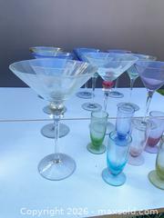 MaxSold Auction: Colorful Martini Glassware & Small Glasses - Thousand Oaks (California, USA) PARTNER MANAGED Estate Sale Online Auction - Camino Roberto