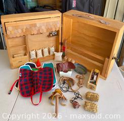 MaxSold Auction: Cute Toy Equestrian Accessories & Wood Case - Thousand Oaks (California, USA) PARTNER MANAGED Estate Sale Online Auction - Camino Roberto
