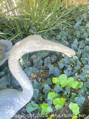 MaxSold Auction: Decorative Outdoor Crane & Birdbath  - Thousand Oaks (California, USA) PARTNER MANAGED Estate Sale Online Auction - Camino Roberto