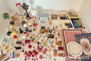 MaxSold Auction: Doll House Miniatures! Dizzying Array  - Thousand Oaks (California, USA) PARTNER MANAGED Estate Sale Online Auction - Camino Roberto