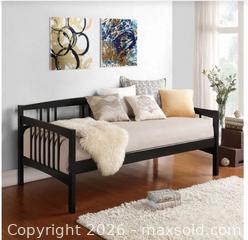MaxSold Auction: Dorel Living Kayden Twin Wood Daybed, Black - Thousand Oaks (California, USA) PARTNER MANAGED Estate Sale Online Auction - Camino Roberto