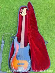 MaxSold Auction: Fernandez Electric Bass with Case  - Thousand Oaks (California, USA) PARTNER MANAGED Estate Sale Online Auction - Camino Roberto