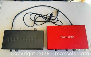 MaxSold Auction: Focusrite Audio Engineering and Phoenix Pro - Thousand Oaks (California, USA) PARTNER MANAGED Estate Sale Online Auction - Camino Roberto