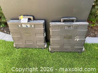 MaxSold Auction: Fold-Up Rolling Storage Carts - Thousand Oaks (California, USA) PARTNER MANAGED Estate Sale Online Auction - Camino Roberto