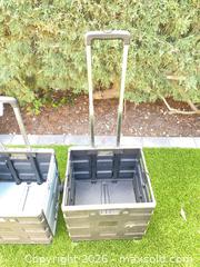 MaxSold Auction: Fold-Up Rolling Storage Carts - Thousand Oaks (California, USA) PARTNER MANAGED Estate Sale Online Auction - Camino Roberto