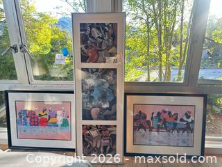 MaxSold Auction: Framed Art Work Cantwell Kelley and More - Thousand Oaks (California, USA) PARTNER MANAGED Estate Sale Online Auction - Camino Roberto