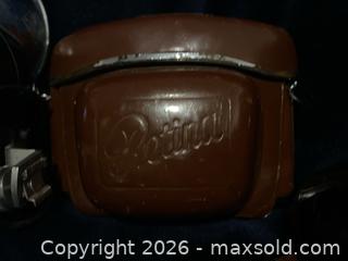 MaxSold Auction: Kodak Retina 35mm Camera, Kodak Rotary Flasholder, Lenses, Bag & More - Thousand Oaks (California, USA) PARTNER MANAGED Estate Sale Online Auction - Camino Roberto