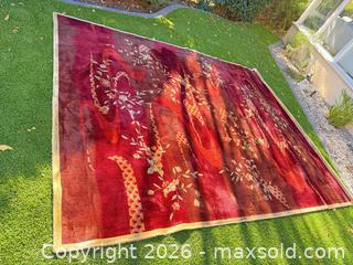 MaxSold Auction: Large Rug Made by Design Dimensions  - Thousand Oaks (California, USA) PARTNER MANAGED Estate Sale Online Auction - Camino Roberto