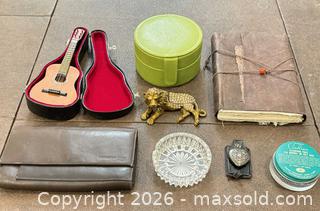 MaxSold Auction: Miniature Guitar Lion Trinket Box and More! - Thousand Oaks (California, USA) PARTNER MANAGED Estate Sale Online Auction - Camino Roberto