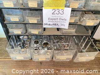 MaxSold Auction: Multi-Drawer Small Parts Organizer With Hardware - Thousand Oaks (California, USA) PARTNER MANAGED Estate Sale Online Auction - Camino Roberto