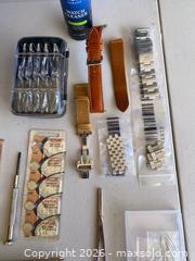 MaxSold Auction: New Watch Straps, Repair Kit, Caliper, & More! - Thousand Oaks (California, USA) PARTNER MANAGED Estate Sale Online Auction - Camino Roberto