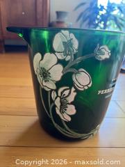 MaxSold Auction: Perrier-Jouet Champagne Ice Bucket Green Glass - Thousand Oaks (California, USA) PARTNER MANAGED Estate Sale Online Auction - Camino Roberto