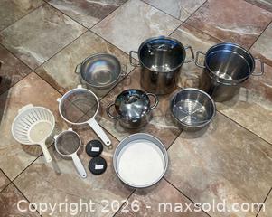 MaxSold Auction: Pots and Strainers - Thousand Oaks (California, USA) PARTNER MANAGED Estate Sale Online Auction - Camino Roberto