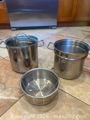 MaxSold Auction: Pots and Strainers - Thousand Oaks (California, USA) PARTNER MANAGED Estate Sale Online Auction - Camino Roberto