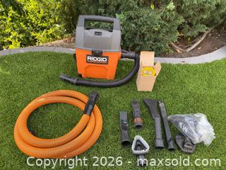MaxSold Auction: RIDGID 3-Gallon Handheld Wet/Dry Shop Vacuum - Thousand Oaks (California, USA) PARTNER MANAGED Estate Sale Online Auction - Camino Roberto