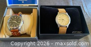 MaxSold Auction: Seiko 5 SNK803 Automatic Watch & Seiko SARB033 Automatic Watch - Thousand Oaks (California, USA) PARTNER MANAGED Estate Sale Online Auction - Camino Roberto