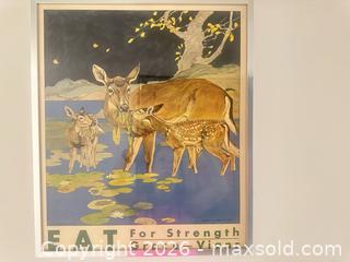 MaxSold Auction: Set of Four Charles Livingston Bull Prints  - Thousand Oaks (California, USA) PARTNER MANAGED Estate Sale Online Auction - Camino Roberto