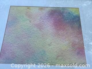 MaxSold Auction: Signed Abstract Watercolor Art by Jesse Grey Walken - Thousand Oaks (California, USA) PARTNER MANAGED Estate Sale Online Auction - Camino Roberto