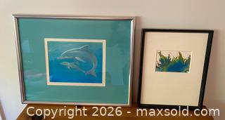 MaxSold Auction: Signed Framed Artworks Sea and Dolphins and More - Thousand Oaks (California, USA) PARTNER MANAGED Estate Sale Online Auction - Camino Roberto