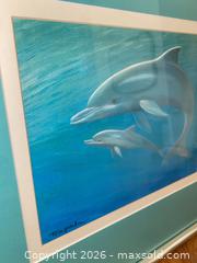 MaxSold Auction: Signed Framed Artworks Sea and Dolphins and More - Thousand Oaks (California, USA) PARTNER MANAGED Estate Sale Online Auction - Camino Roberto