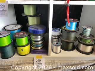 MaxSold Auction: SO Many Reels of Fishing Line!! - Thousand Oaks (California, USA) PARTNER MANAGED Estate Sale Online Auction - Camino Roberto