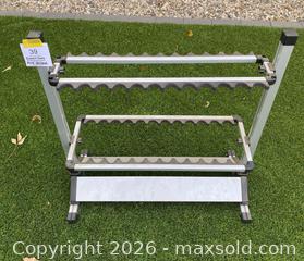 MaxSold Auction: Vertical Fishing Rod Holder- 24 Slots - Thousand Oaks (California, USA) PARTNER MANAGED Estate Sale Online Auction - Camino Roberto