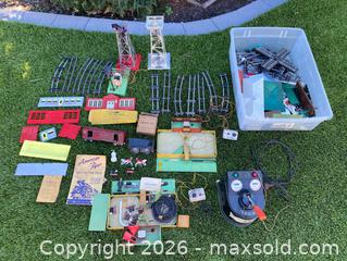 MaxSold Auction: Vintage American Flyer Watt Train Transformer, Train Tracks, Train, & More! - Thousand Oaks (California, USA) PARTNER MANAGED Estate Sale Online Auction - Camino Roberto