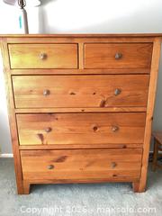 MaxSold Auction: Vintage Amish Borkholder Pine Dresser - Thousand Oaks (California, USA) PARTNER MANAGED Estate Sale Online Auction - Camino Roberto